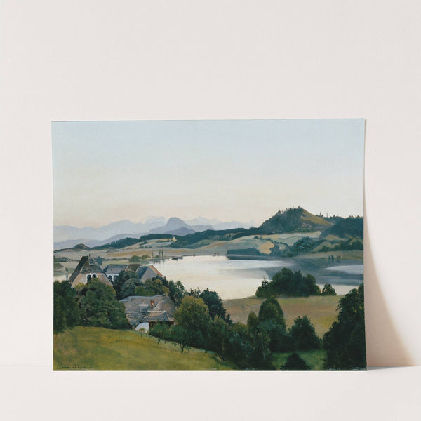 Kärntner Landschaft (Kraiger-See mit Ulrichsberg) (1920) by Hans Frank