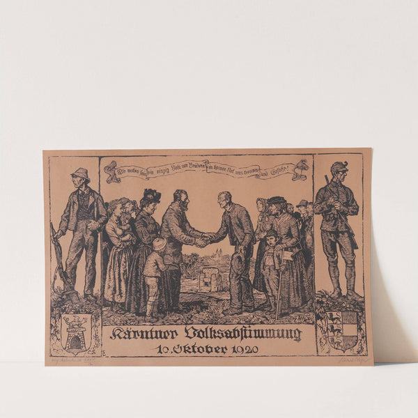 Kärntner Volksabstimmung by Switbert Lobisser