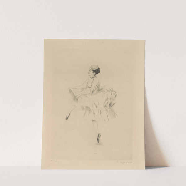 Karsavina in Polka (1922) by Ernst Oppler