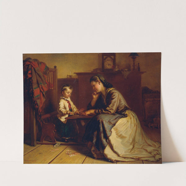 Kartenspiel (1868) by Ferdinand Mallitsch