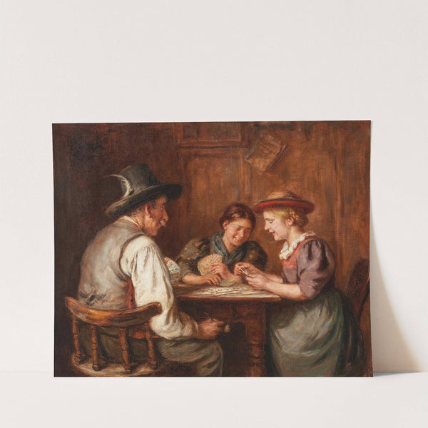 Kartenspielerinnen by Emma Müller von Seehof