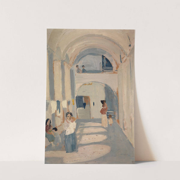 Kasbah, zwischen 1916 - 1918 by Ernst Schiess