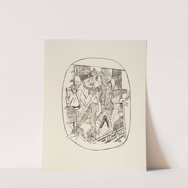 Kaschemme (1922) by Max Beckmann