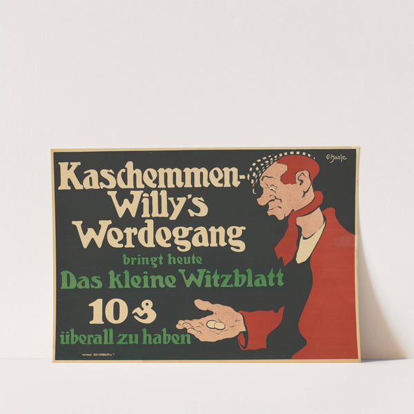 Kaschemmen-Willy’s Werdegang. Das kleine Witzblatt (1909) by Paul Haase