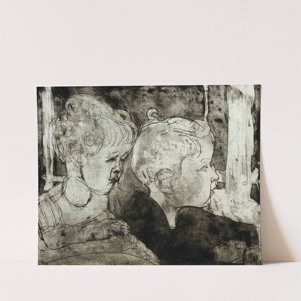 Kaspar und Judith II by Albert Müller