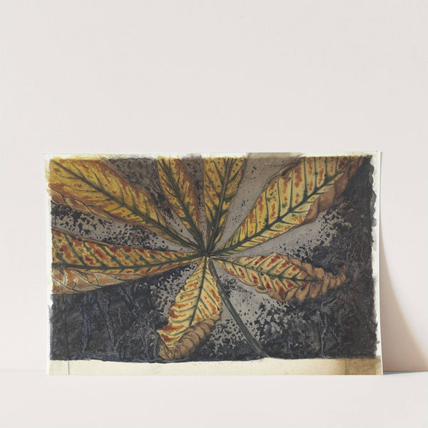 Kastanjeblad (1887) by Julie de Graag