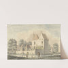 Kasteel De Eng bij Vleuten by Joseph Adolf Schmetterling