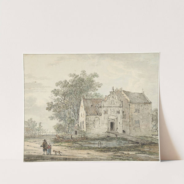 Kasteel IJzendoorn in de Betuwe by Jacob van Strij