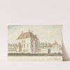 Kasteel 't Weldam bij Goor by Joseph Adolf Schmetterling