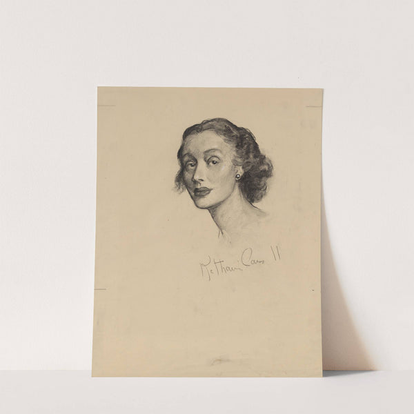 Katharine Cornell by Samuel Johnson Woolf