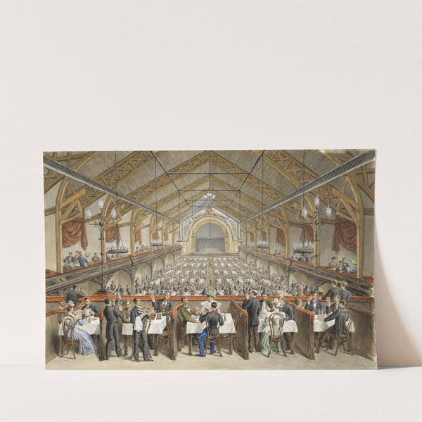 Katharinenhalle im Dreher-Park (1885) by Gustav Zafaurek