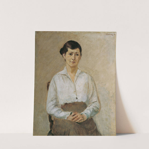 Käthe Liebermann – Die Tochter des Künstlers (1916) by Max Liebermann