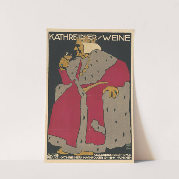 Kathreiner Weine (1913) by Ludwig Hohlwein