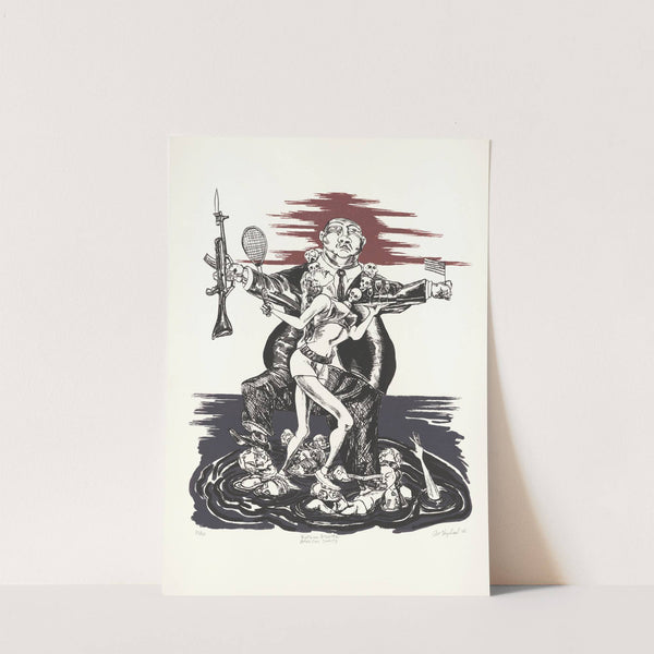 Katrina Disaster; American Swamp (2006) by Art Hazelwood