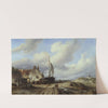 Katwijk aan Zee (South Holland) by Salomon Leonardus Verveer
