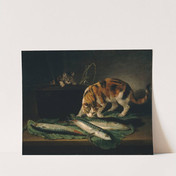Katzen und Fische by Martin Ferdinand Quadal
