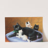 Katzenfamilie by Sophie Sperlich
