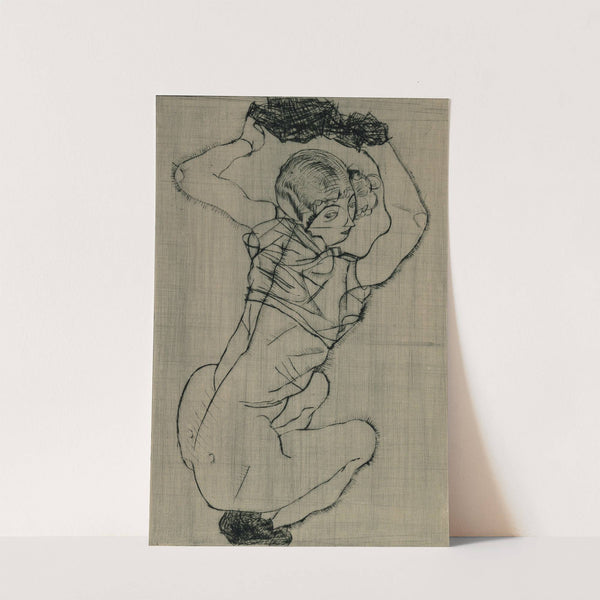 Kauernde (1914) by Egon Schiele