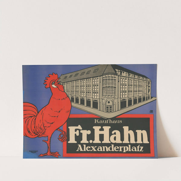 Kaufhaus Fr. Hahn Alexanderplatz (ca. 1913) by Joe Loe