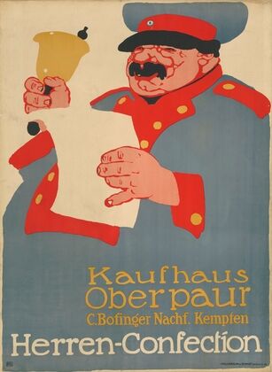 Kaufhaus Oberpaur Herren-Konfektion (1910)