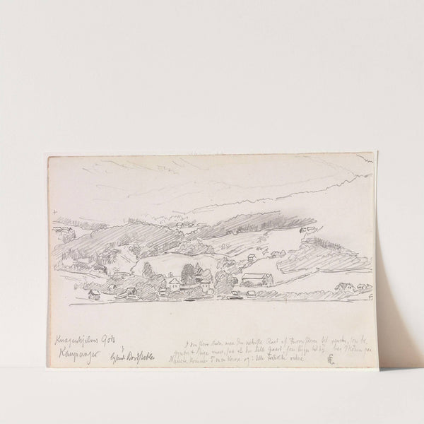 Kaupanger hovedgård by Hans Gude