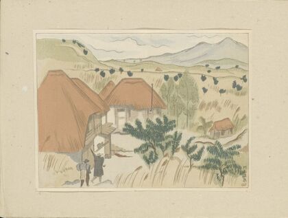 Kawakami hot springs (1917)