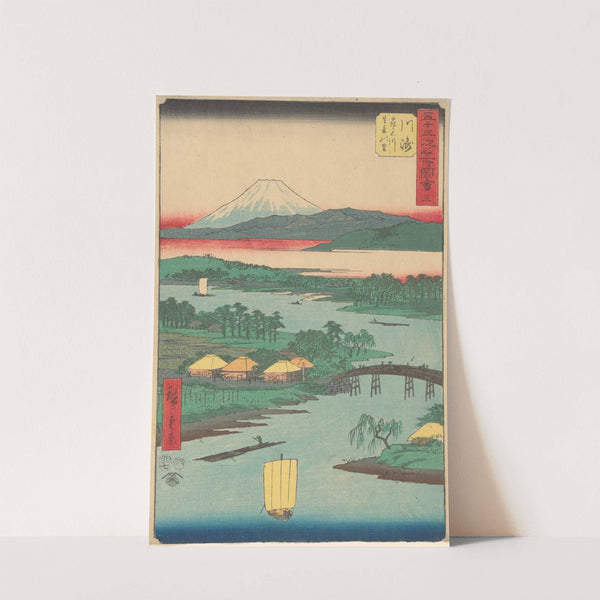 Kawasaki (1855) by Andō Hiroshige