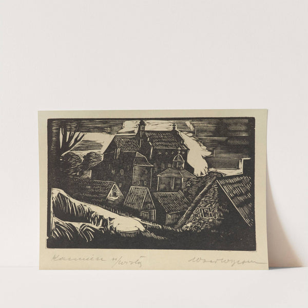 Kazimierz on the Vistula (1934) by Wacław Wąsowicz