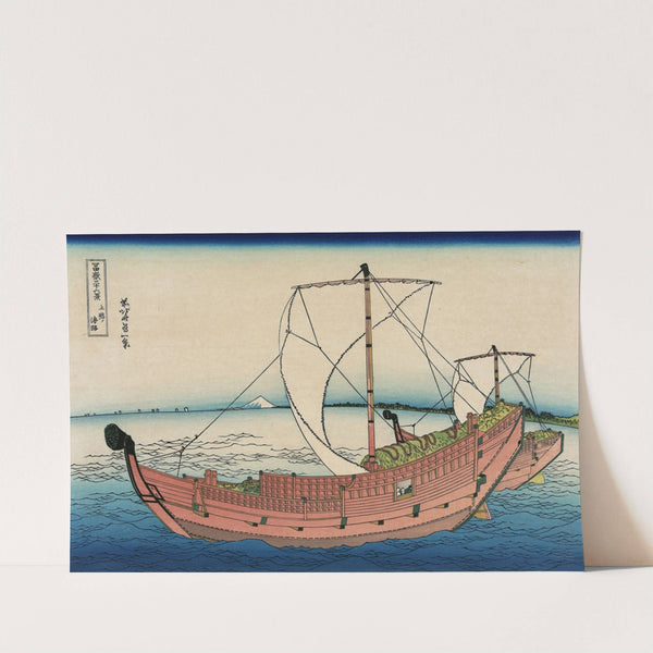 Kazusa no kairo by Katsushika Hokusai