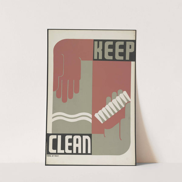 Keep clean (1936-1939) by Erik Hans Krause