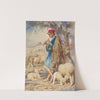 Keeping Sheep, Bethlehem by William James Webbe