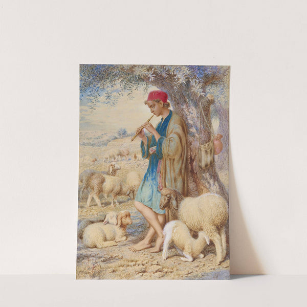 Keeping Sheep, Bethlehem by William James Webbe