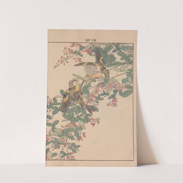 Keinen kachō gafu Pl.020 (1891) by Imao Keinen