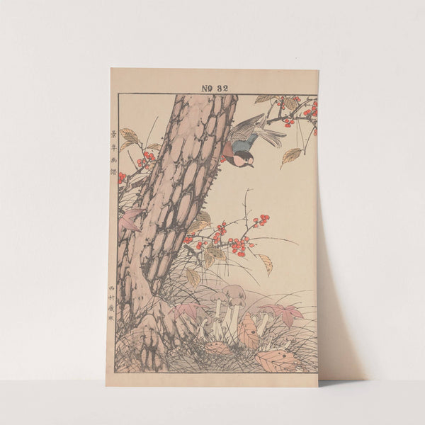 Keinen kachō gafu Pl.035 (1891) by Imao Keinen