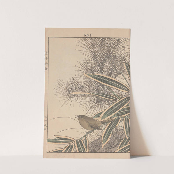 Keinen kachō gafu Pl.043 (1891) by Imao Keinen