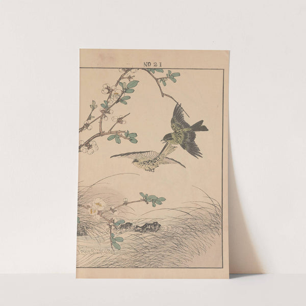 Keinen kachō gafu Pl.068 (1891) by Imao Keinen