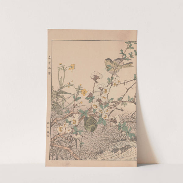 Keinen kachō gafu Pl.069 (1891) by Imao Keinen