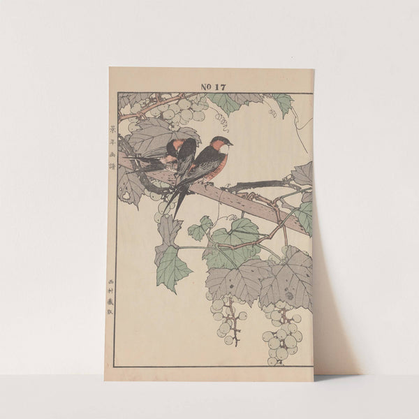 Keinen kachō gafu Pl.103 (1891) by Imao Keinen