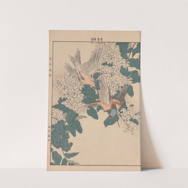 Keinen kachō gafu Pl.113 (1891) by Imao Keinen