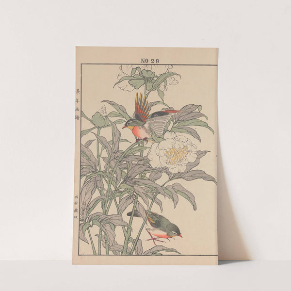 Keinen kachō gafu Pl.119 (1891) by Imao Keinen