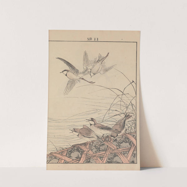 Keinen kachō gafu Pl.134 (1891) by Imao Keinen