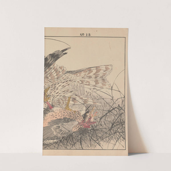 Keinen kachō gafu Pl.136 (1891) by Imao Keinen