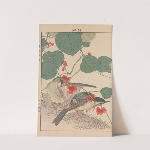 Keinen kachō gafu Pl.143 (1891) by Imao Keinen