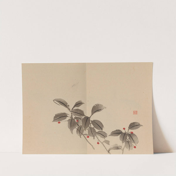 Keinen shūgajō Pl.10 (1906) by Imao Keinen