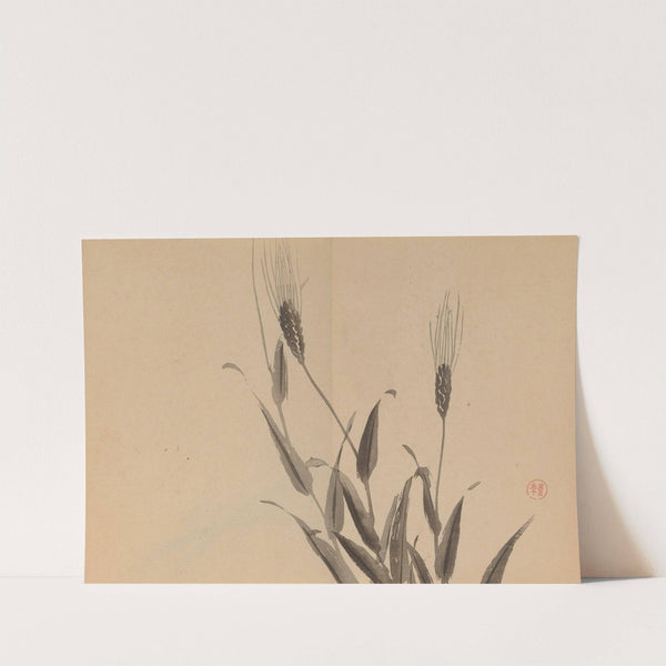Keinen shūgajō Pl.25 (1906) by Imao Keinen