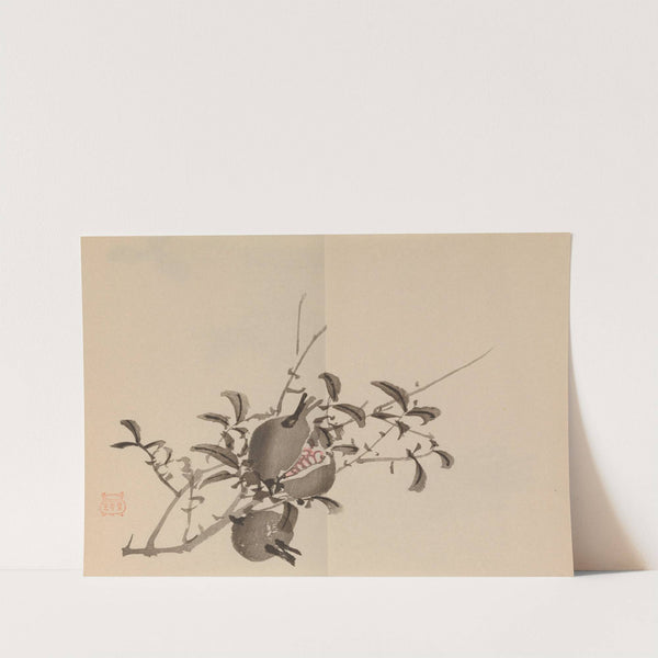 Keinen shūgajō Pl.39 (1906) by Imao Keinen