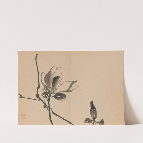 Keinen shūgajō Pl.44 (1906) by Imao Keinen