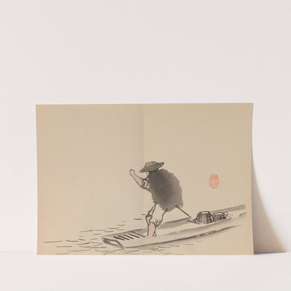 Keinen shūgajō Pl.69 (1906) by Imao Keinen
