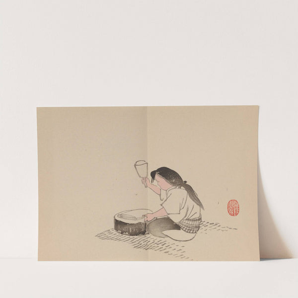 Keinen shūgajō Pl.78 (1906) by Imao Keinen