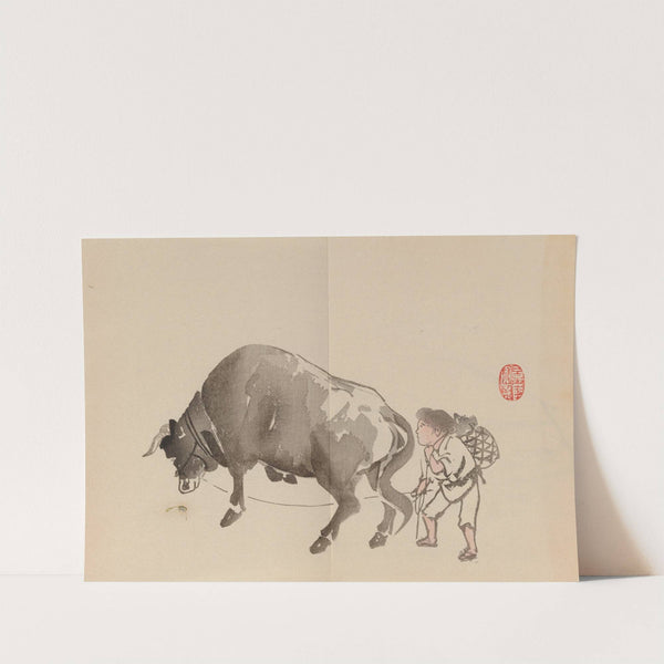 Keinen shūgajō Pl.84 (1906) by Imao Keinen